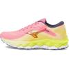 imageMizuno Womens Wave Sky 7 Running ShoeHighvis Pinkombre Blue