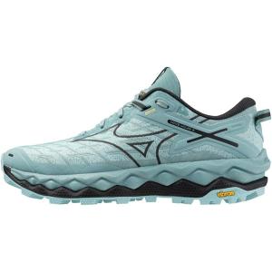 imageMizuno Womens Wave Mujin 10 Running ShoeEggshell BlueBlack Oyster