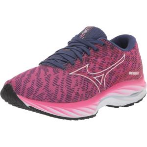 imageMizuno Womens Wave Rider 26 Running ShoeFestival FuchsiaHalogen Blue