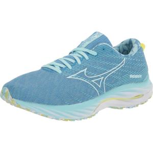 imageMizuno Womens Wave Rider 26 Running ShoeRoxyAtomizerWhite