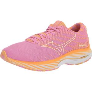 imageMizuno Womens Wave Rider 26 Running ShoeRoxyCyclamenWhite