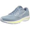 imageMizuno Womens Wave Horizon 6 Running ShoeHeather White Neolime