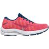 imageMizuno Womens Wave Rider 25 Running ShoeWaveknit  CayennePhlox Pink