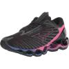 imageMizuno Womens Wave Prophecy 12 Running ShoeBlack Oyster