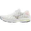 imageMizuno Womens Wave Rider 25 Running ShoeWaveknit  Nimbus CloudWhite