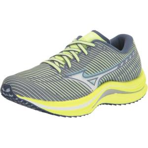 imageMizuno Womens Wave Rider 25 Running ShoeNeo Lime