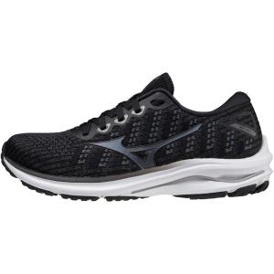 imageMizuno Womens Wave Rider 25 Running ShoeWaveknit  BlackOnyx