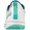 imageMizuno Womens Tennis ShoesWhite Turquoise Moroccan Blue