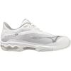 imageMizuno Womens Wave Exceed Light 2 Ac WomenWhitemetallic Grey