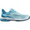 imageMizuno Womens Wave Exceed Tour 6 All Court Tennis ShoeBl Glowsaxony Blue