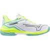 imageMizuno Womens Wave Exceed Tour 6 All Court Tennis ShoeWhiteBlack