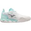 imageMizuno womens Enforce Tour Tennis ShoeWhite Turquoise