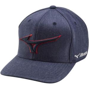 imageMizuno Diamond Snapback Golf Hat One SizeNavyred