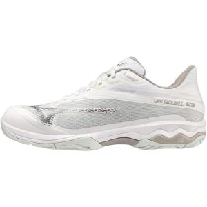 imageMizuno Womens Wave Exceed Light 2 Ac WomenWhitemetallic Grey