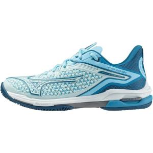 imageMizuno Womens Wave Exceed Tour 6 All Court Tennis ShoeBl Glowsaxony Blue