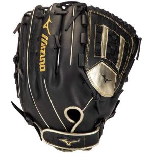 imageMizuno MVP Prime SES8 Slowpitch Softball SeriesBlackGold Tartan Web