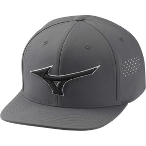 imageMizuno Golf Tour Flat Snapback HatDark Charcoal