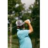 imageMizuno Standard Crossed Clubs Meshback Hat Heathered GreyWhite
