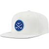 imageMizuno Unisex Crossed Clubs Snapback HatWhite
