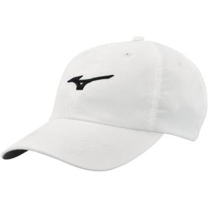 imageMizuno Unisex Adult Tour Adjustable Lightweight Golf HatWhiteblack