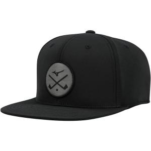imageMizuno Unisex Crossed Clubs Snapback HatBlack