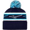 imageMizuno Tour Knit Pom HatNavy