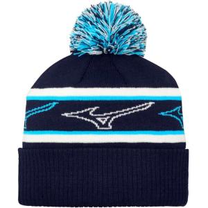 imageMizuno Tour Knit Pom HatNavy