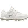 imageMizuno Womens Finch Elite 6 Low TPU Softball CleatWhite