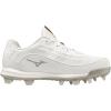imageMizuno Womens Finch Elite 6 Low TPU Softball CleatWhite