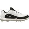 imageMizuno Womens Finch Elite 6 Low TPU Softball CleatWhiteBlack