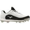 imageMizuno Womens Finch Elite 6 Low TPU Softball CleatWhiteBlack