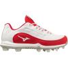 imageMizuno Womens Finch Elite 6 Low TPU Softball CleatWhiteRed