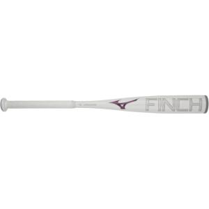 imageMizuno Finch Youth Tee Ball Softball Bat 13  Youth  Girls Aluminum Fast Pitch BAT  WhiteIridescent  12OZ24