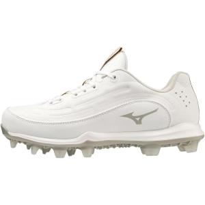 imageMizuno Womens Finch Elite 6 Low TPU Softball CleatWhite