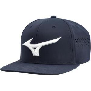 imageMizuno Golf Tour Flat Snapback HatNavywhite