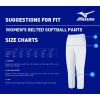 imageMizuno Womens Softball Belted PantLight Blue