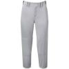 imageMizuno Adult Womens Belted Piped Fastpitch Softball PantGrey