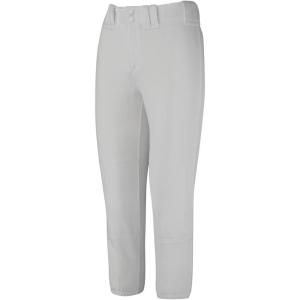 imageMizuno Adult Womens Belted Low Rise Fastpitch Softball PantGrey