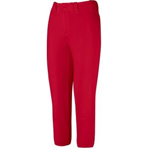 imageMizuno Adult Womens Belted Low Rise Fastpitch Softball PantRed