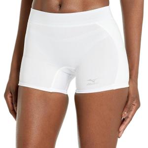 imageMizuno Adult Womens Fastpitch Softball Low Rise Padded Sliding ShortsWhite