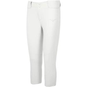 imageMizuno Girls Belted Stretch Softball PantWhite