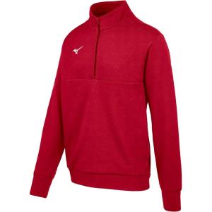 imageMizuno MZ1 14 Zip Fleece PulloverRed