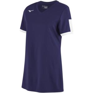 imageMizuno Womens Aerolite VNeck JerseyNavywhite