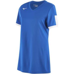 imageMizuno Womens Aerolite VNeck JerseyRoyalwhite