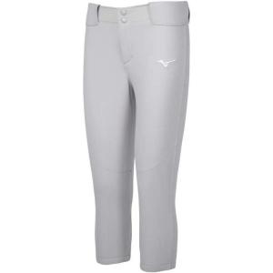 imageMizuno Womens Belted Stretch Fastpitch Softball PantGrey