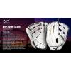 imageMizuno GMVP1200PF4W MVP Prime Fastpitch Softball Glove 12quot Tartan Web Right Hand Throw WHITEGREY
