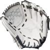 imageMizuno GMVP1200PF4W MVP Prime Fastpitch Softball Glove 12quot Tartan Web Right Hand Throw WHITEGREY