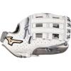 imageMizuno Prime Elite Fastpitch Softball Glove Series I Oil Soft Plus Leather  Professional Patterns  Finger Core Technology Ultra Soft Pro Palm LinerWhiteGrey H Web