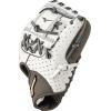 imageMizuno Prime Elite Fastpitch Softball Glove Series I Oil Soft Plus Leather  Professional Patterns  Finger Core Technology Ultra Soft Pro Palm LinerWhiteGrey Deep 3 Web