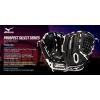 imageMizuno Prospect Select Fastpitch Softball GloveBlackWhite Catchers Mitt